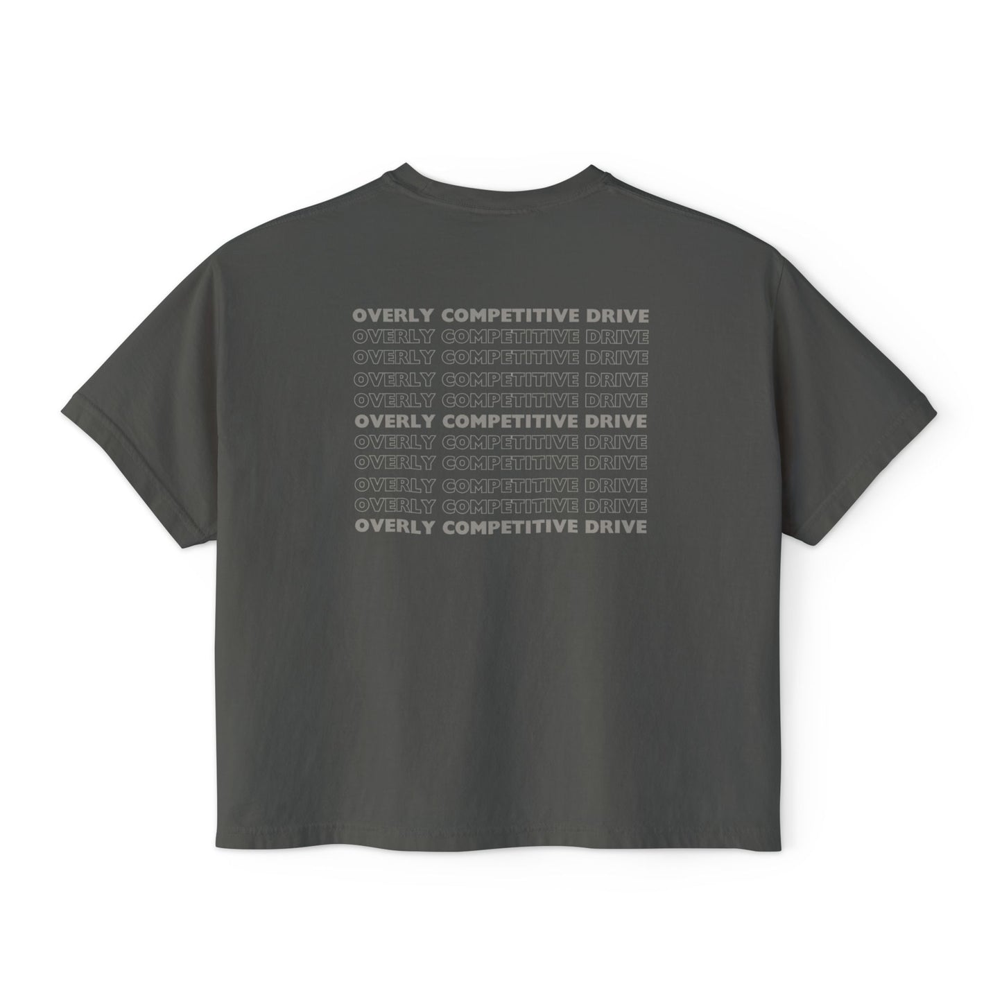 Overly Competitive Drive (OCD) | Womens Cropped Boxy Tee