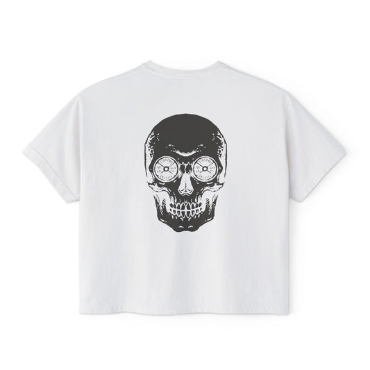 Different Mentality Training | Womens Cropped Boxy Tee