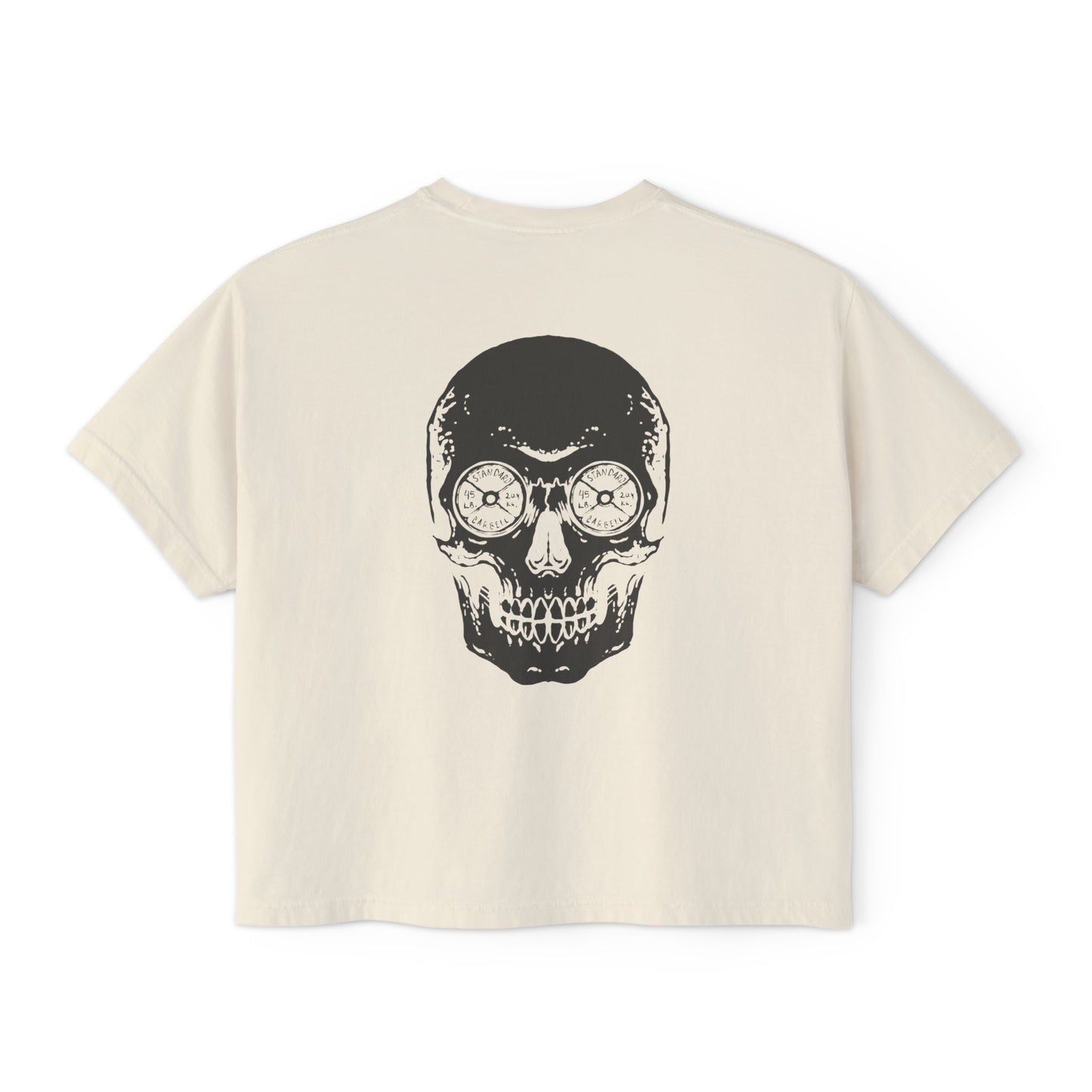 Different Mentality Training | Womens Cropped Boxy Tee