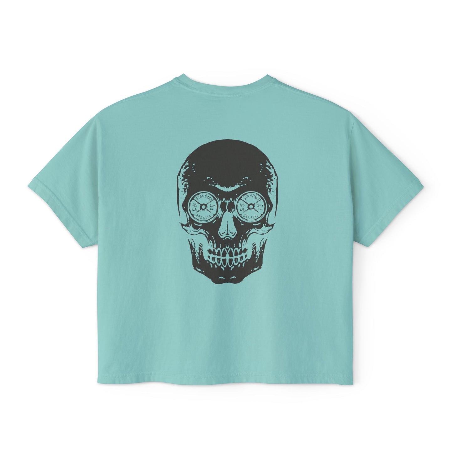 Different Mentality Training | Womens Cropped Boxy Tee