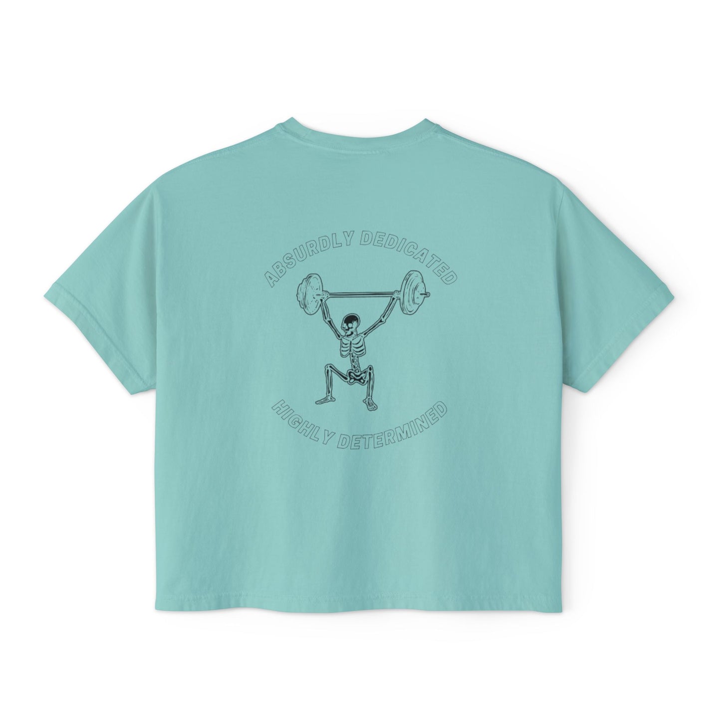 Absurdly Dedicated, Highly Determined (ADHD) | Womens Cropped Boxy Tee