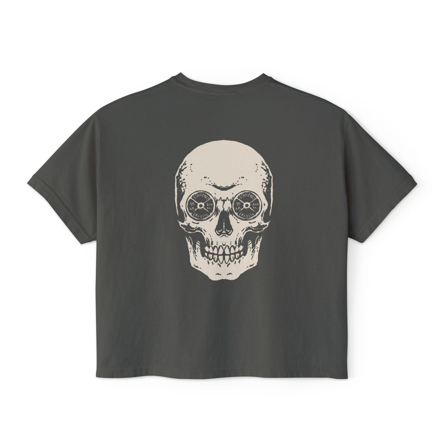 Different Mentality Training | Womens Cropped Boxy Tee