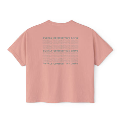 Overly Competitive Drive (OCD) | Womens Cropped Boxy Tee