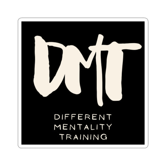 DMT "Different Mentality Training" Sticker