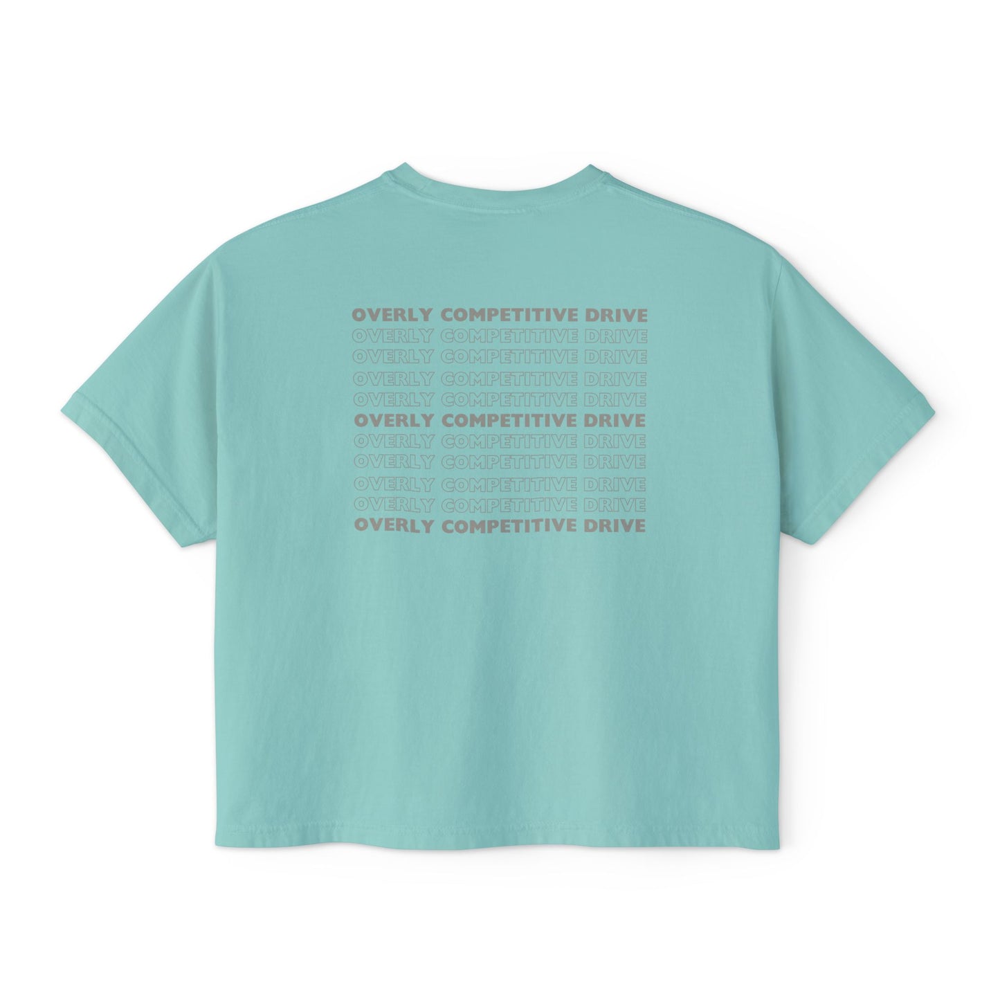 Overly Competitive Drive (OCD) | Womens Cropped Boxy Tee