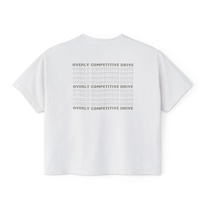 Overly Competitive Drive (OCD) | Womens Cropped Boxy Tee