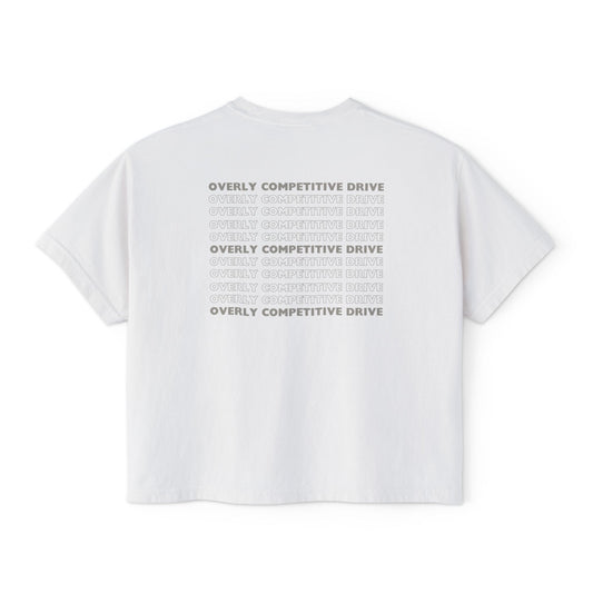 Overly Competitive Drive (OCD) | Womens Cropped Boxy Tee