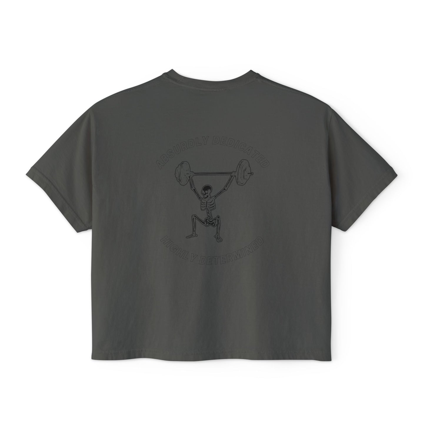 Absurdly Dedicated, Highly Determined (ADHD) | Womens Cropped Boxy Tee