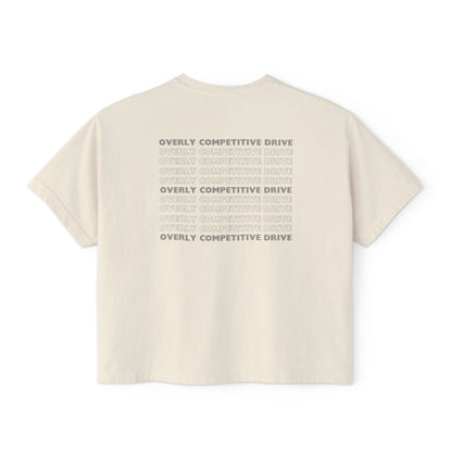 Overly Competitive Drive (OCD) | Womens Cropped Boxy Tee