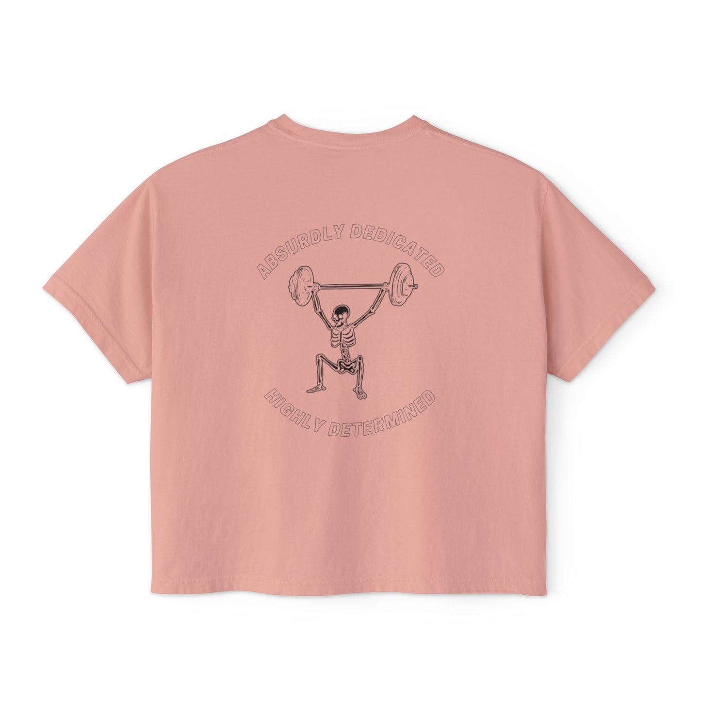 Absurdly Dedicated, Highly Determined (ADHD) | Womens Cropped Boxy Tee