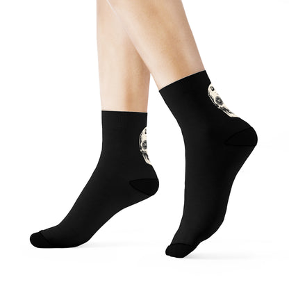 DMT Skull Crew Socks