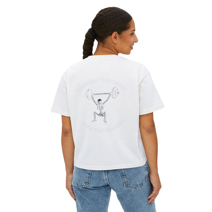 Absurdly Dedicated, Highly Determined (ADHD) | Womens Cropped Boxy Tee