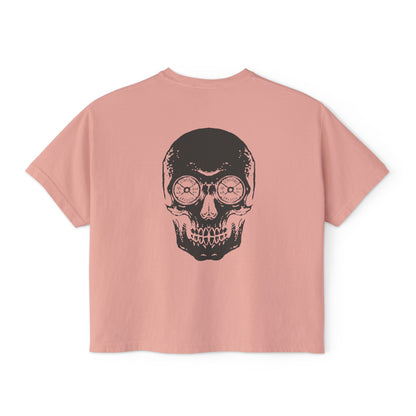 Different Mentality Training | Womens Cropped Boxy Tee