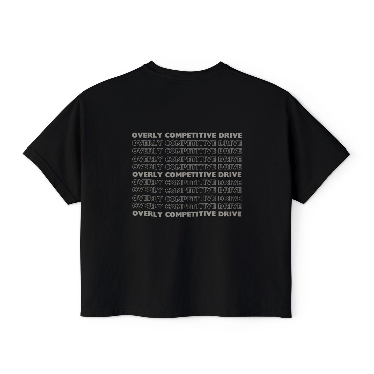Overly Competitive Drive (OCD) | Womens Cropped Boxy Tee