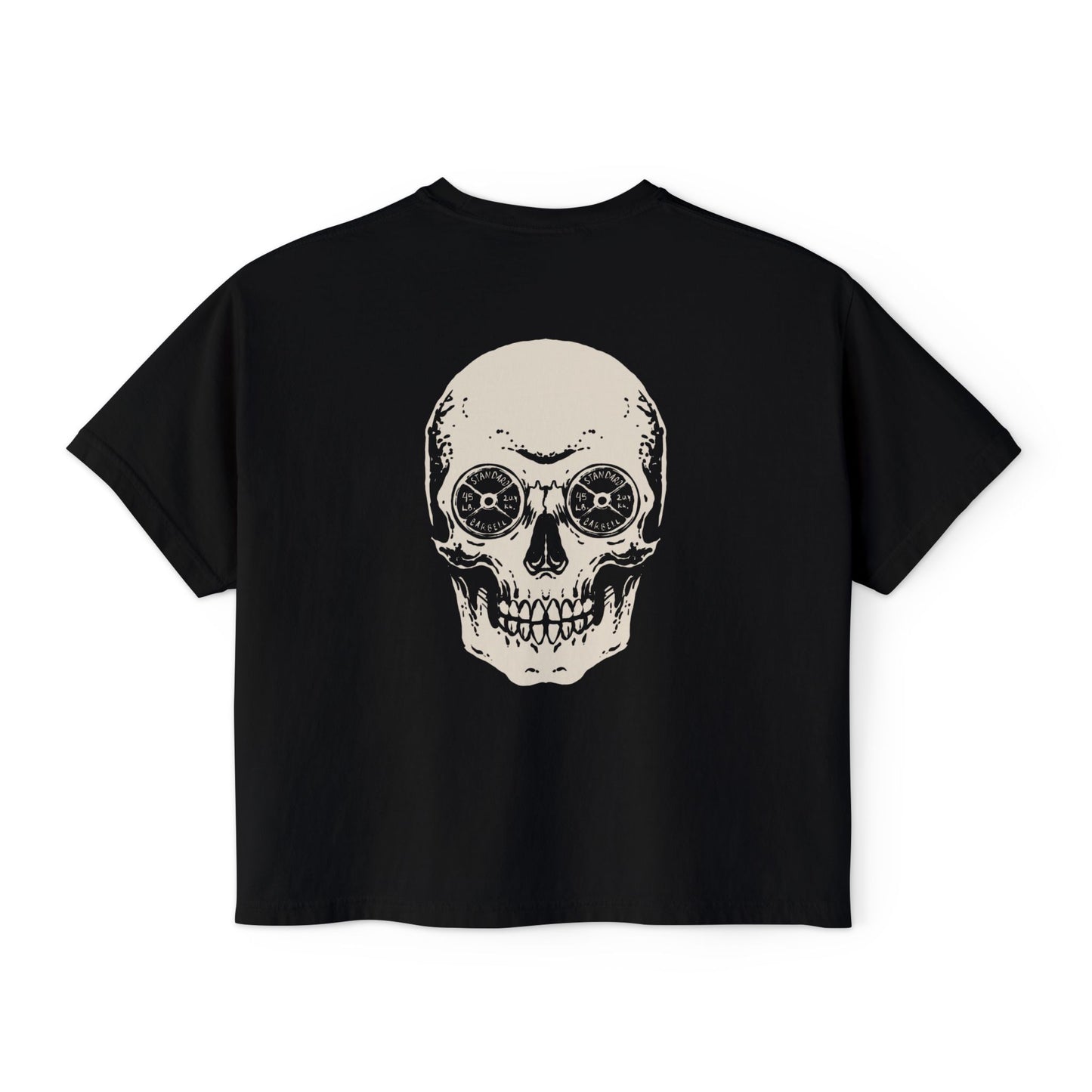 Different Mentality Training | Womens Cropped Boxy Tee