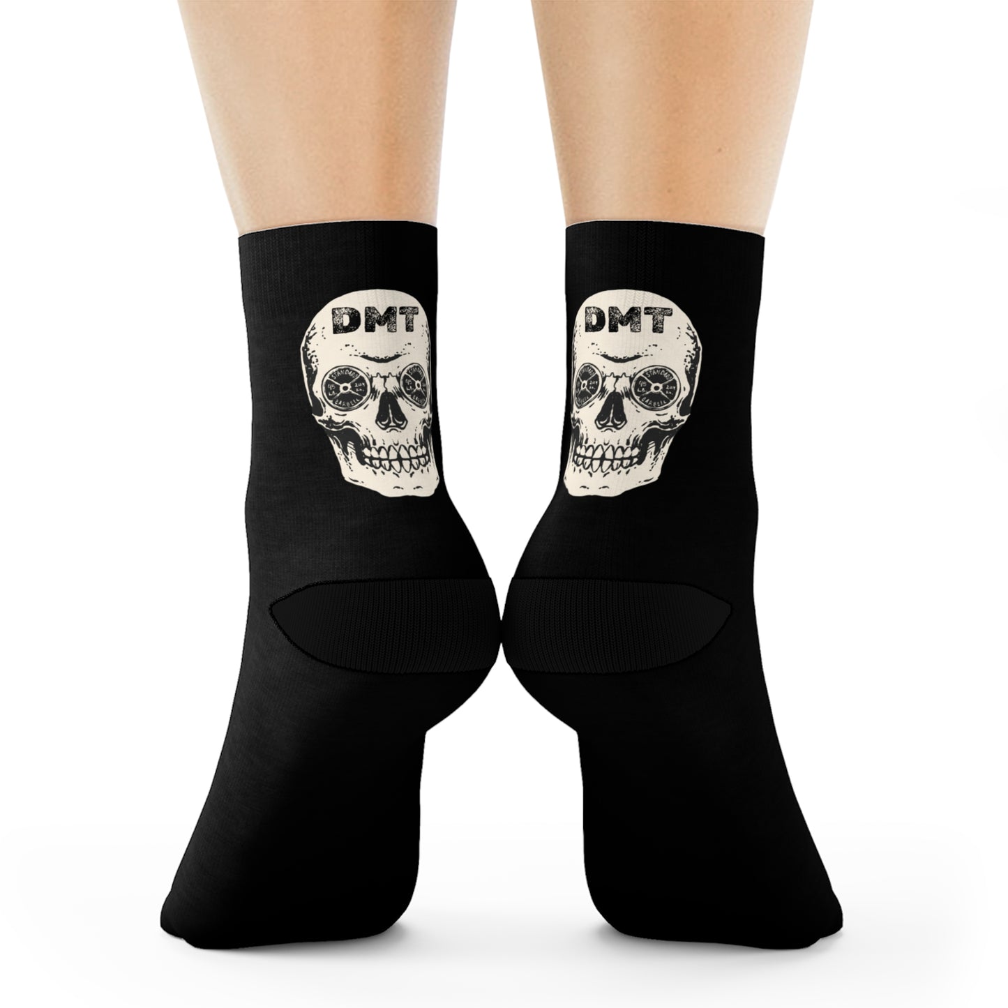 DMT Skull Crew Socks
