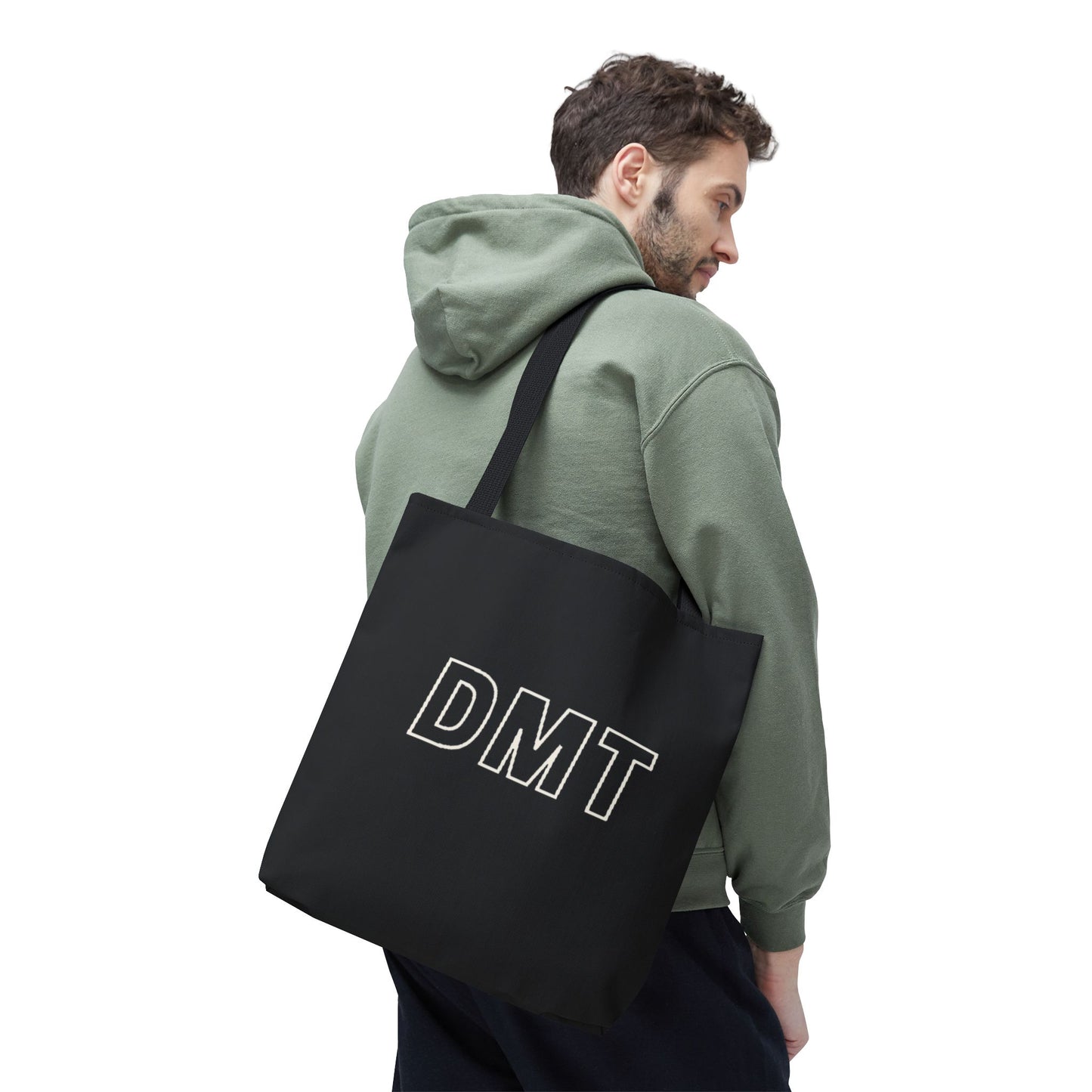 DMT Black Logo Tote Bag