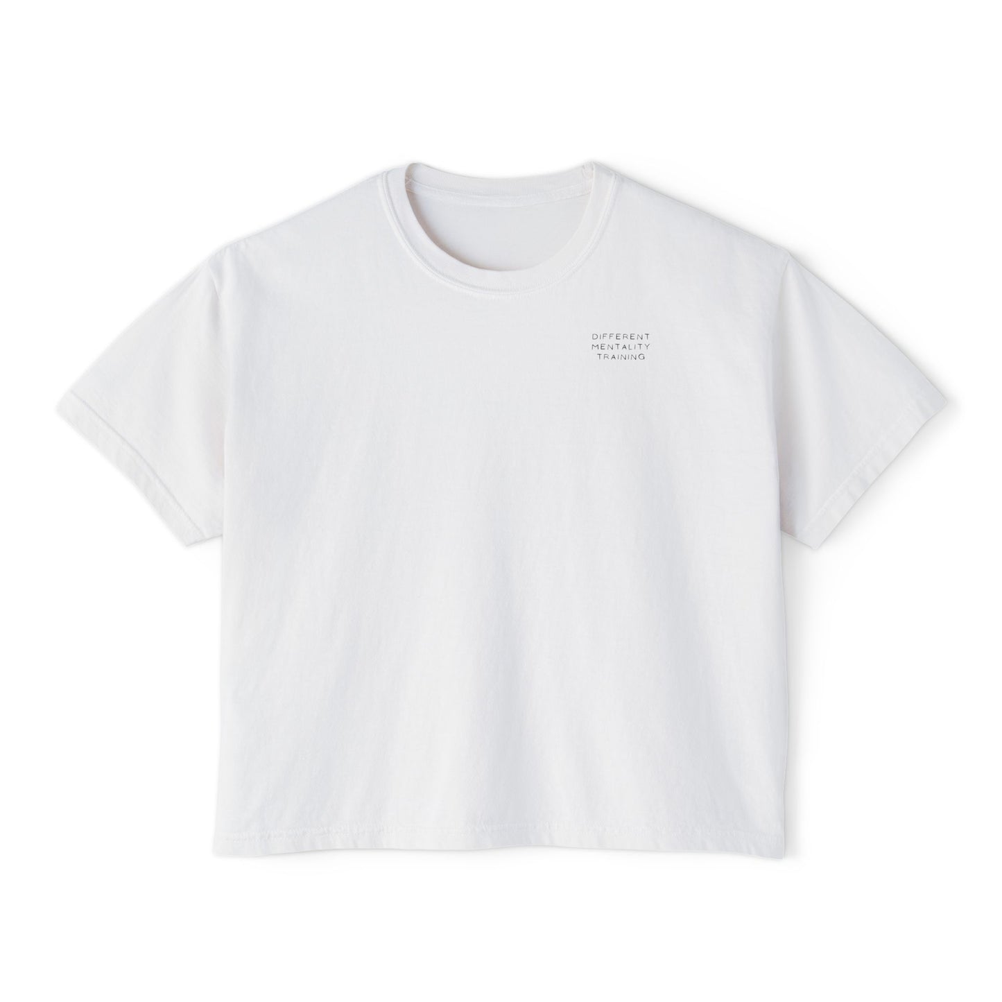 Absurdly Dedicated, Highly Determined (ADHD) | Womens Cropped Boxy Tee