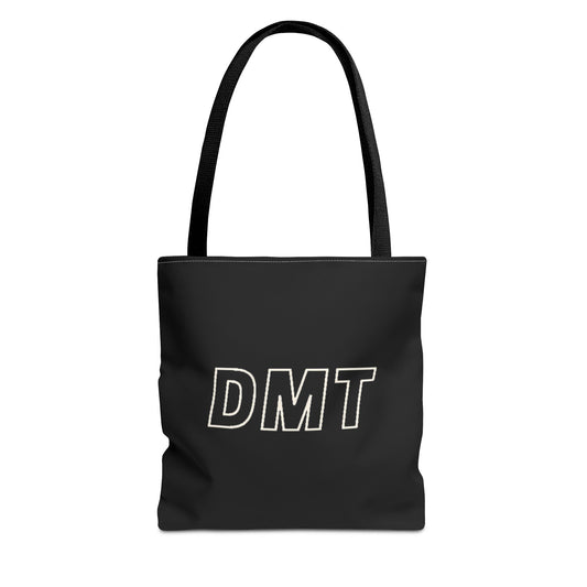 DMT Black Logo Tote Bag