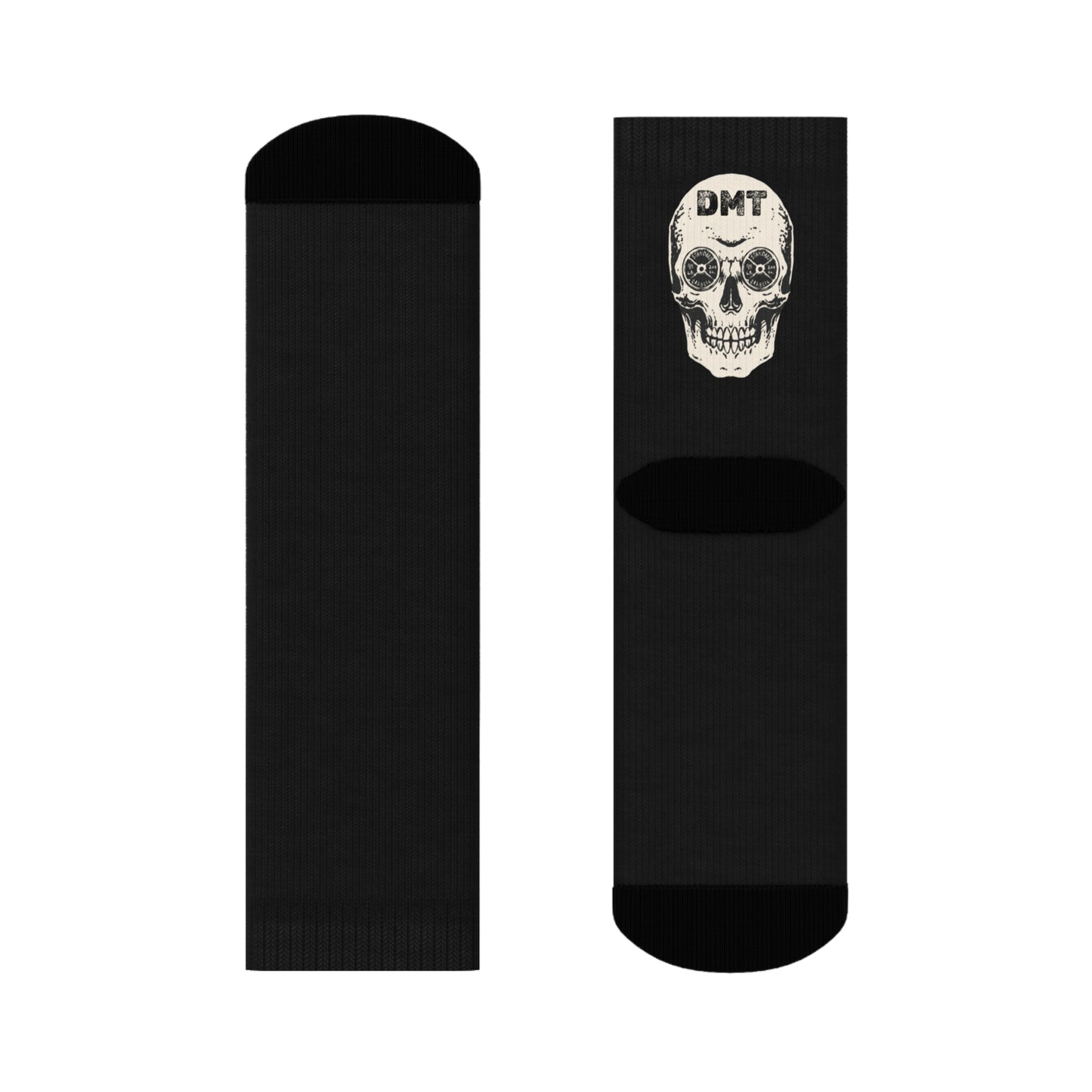 DMT Skull Crew Socks