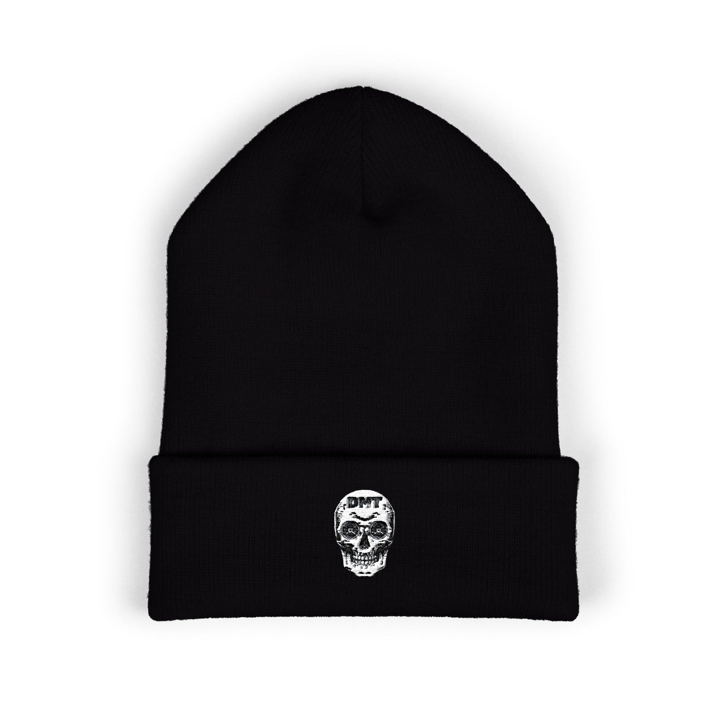 DMT Skull Cuffed Beanie