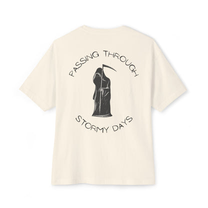 Passing Through Stormy Days (PTSD) | Mens Oversized Boxy Tee