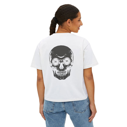 Different Mentality Training | Womens Cropped Boxy Tee